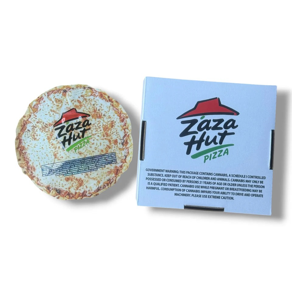 Zaza Hut Pizza Box Mylar Bag with Boxes 3.5 G