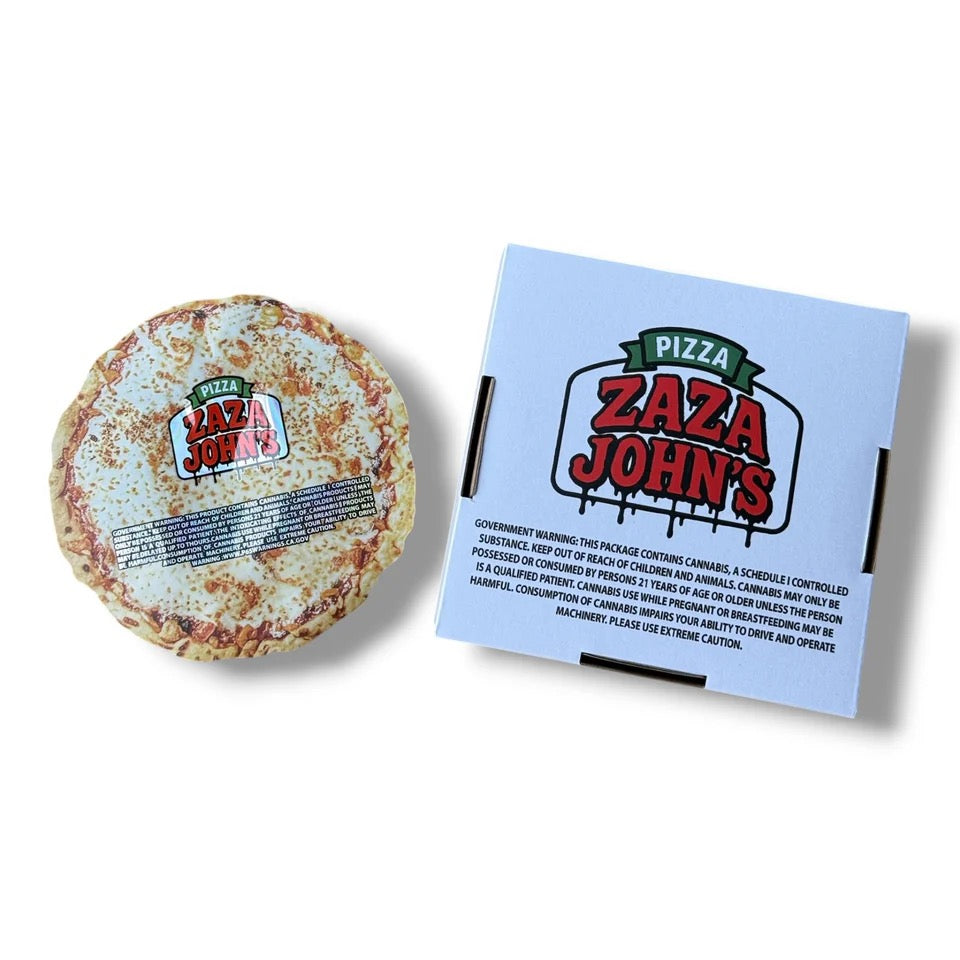 Zaza John's Pizza Box Mylar Bag with Boxes 3.5 G