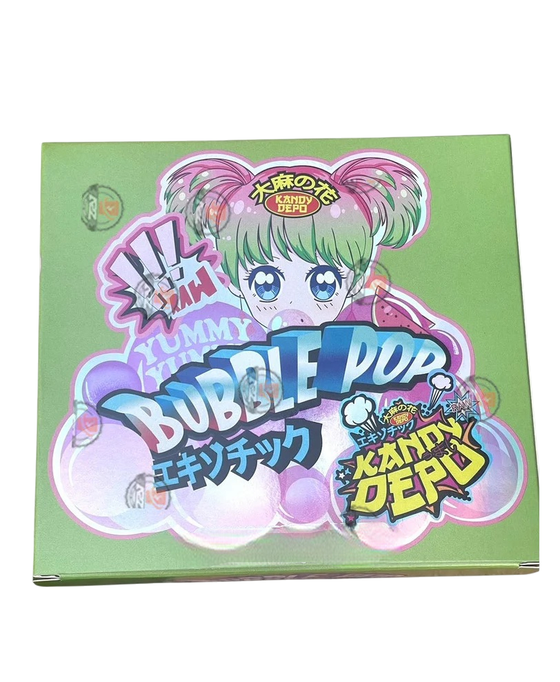 Kandy Depo Bubble POP Mylar Bags with Boxes 3.5g Box Packaging Holographic