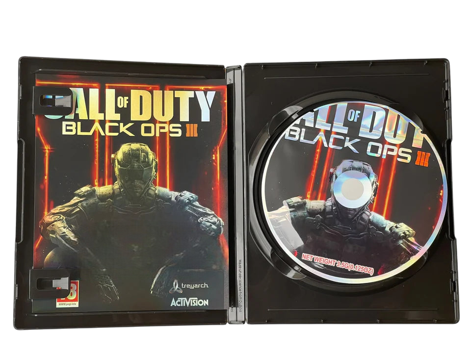 Call of Duty Black Ops 3 DVD Cases With Mylar Bag 3.5 Grams