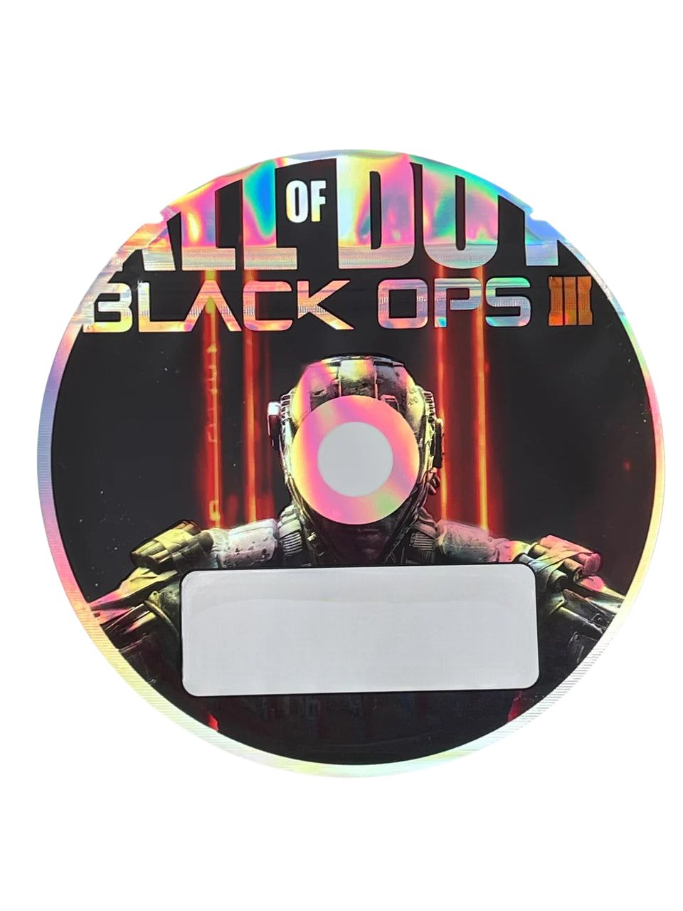 Call of Duty Black Ops 3 DVD Cases With Mylar Bag 3.5 Grams