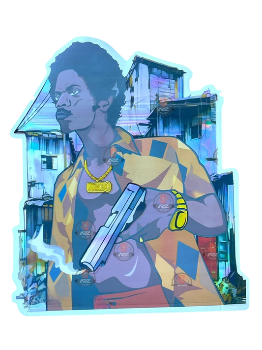 City Of Gumbo Mylar Bag 3.5g shape bag