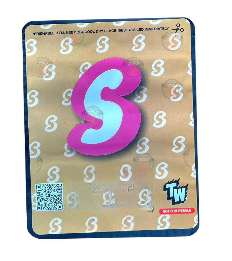Sprinklez Cookie Crumble Sundae 3.5G Mylar Bags -With stickers and label