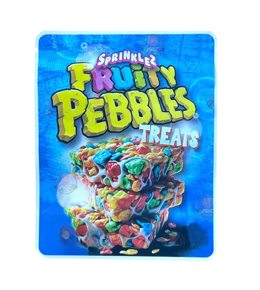 Sprinklez Treats 3.5G Mylar Bags -With stickers and label