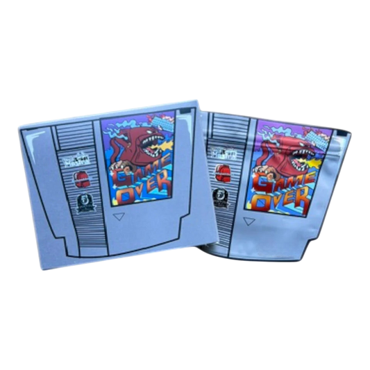 Game Over Mylar Bag with Box 3.5 Grams