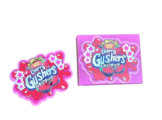 Kandy Depo Cherry Gushers Mylar Bags with Boxes 3.5g Box Packaging Holographic