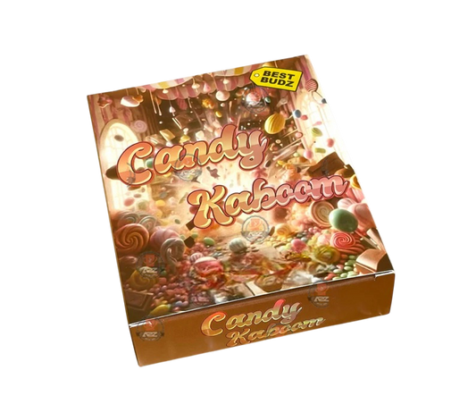 Best Budz Candy Kaboom Mylar Bags with Boxes 3.5g Box Packaging Holographic