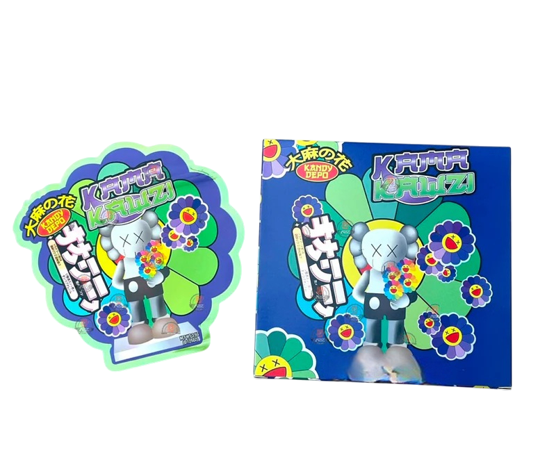 Kandy Depo Kama Kawzi Mylar Bags with Boxes 3.5g Box Packaging Holographic