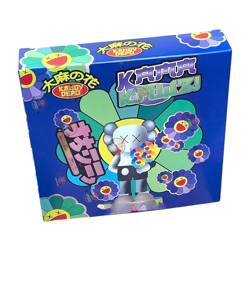Kandy Depo Kama Kawzi Mylar Bags with Boxes 3.5g Box Packaging Holographic