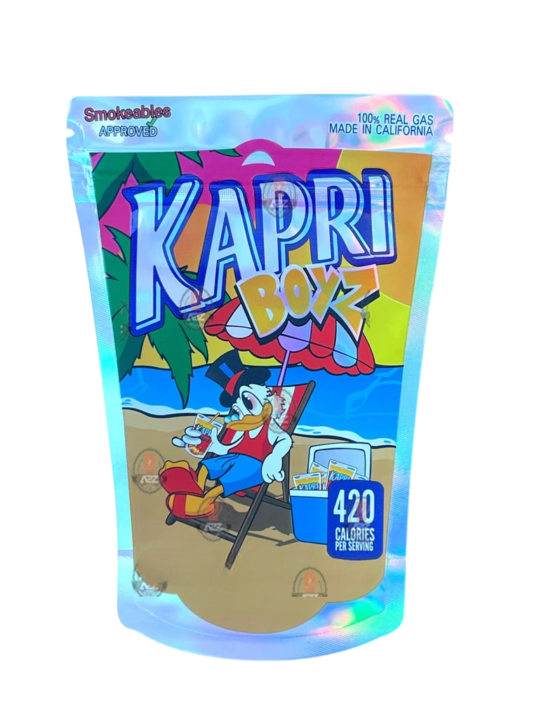Kapri Boyz Mylar Bag 3.5g shape bag