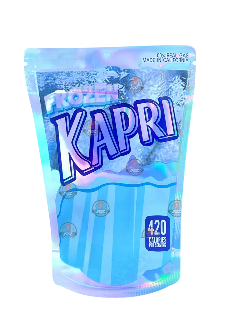 Kapri Frozen Mylar Bag 3.5g shape bag