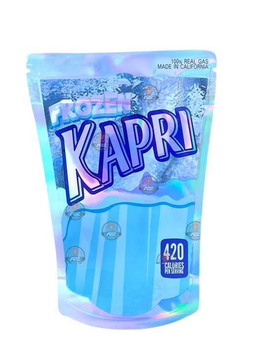Kapri Frozen Mylar Bag 3.5g shape bag