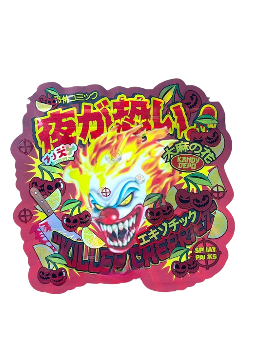Kandy Depo Killer Cherriez Mylar Bag 3.5g shape bag