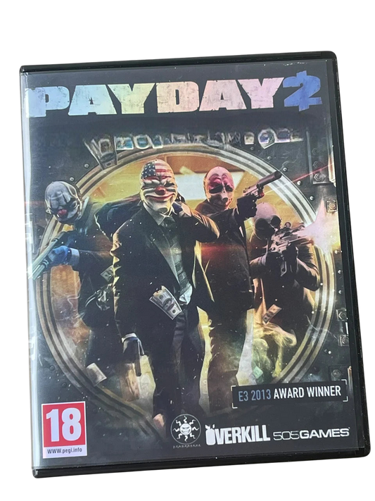 Payday 2 DVD Cases With Mylar Bag 3.5 Grams
