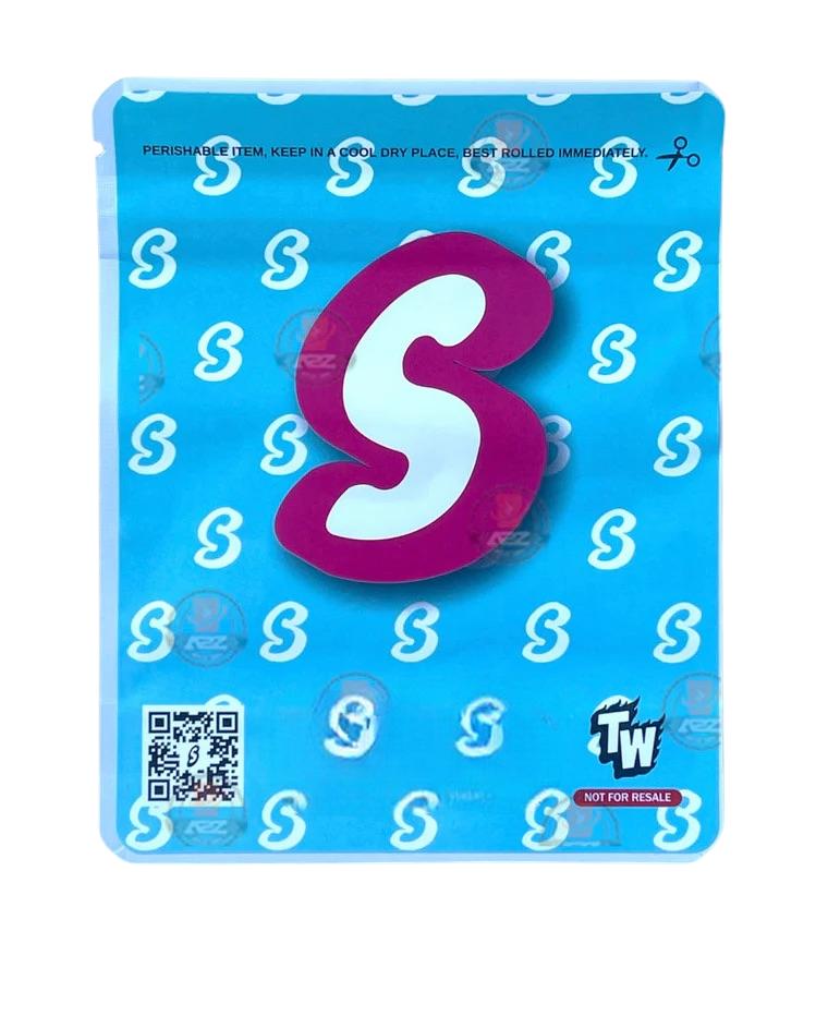 Sprinklez Funfetti Pound Cake 3.5G Mylar Bags -With stickers and label