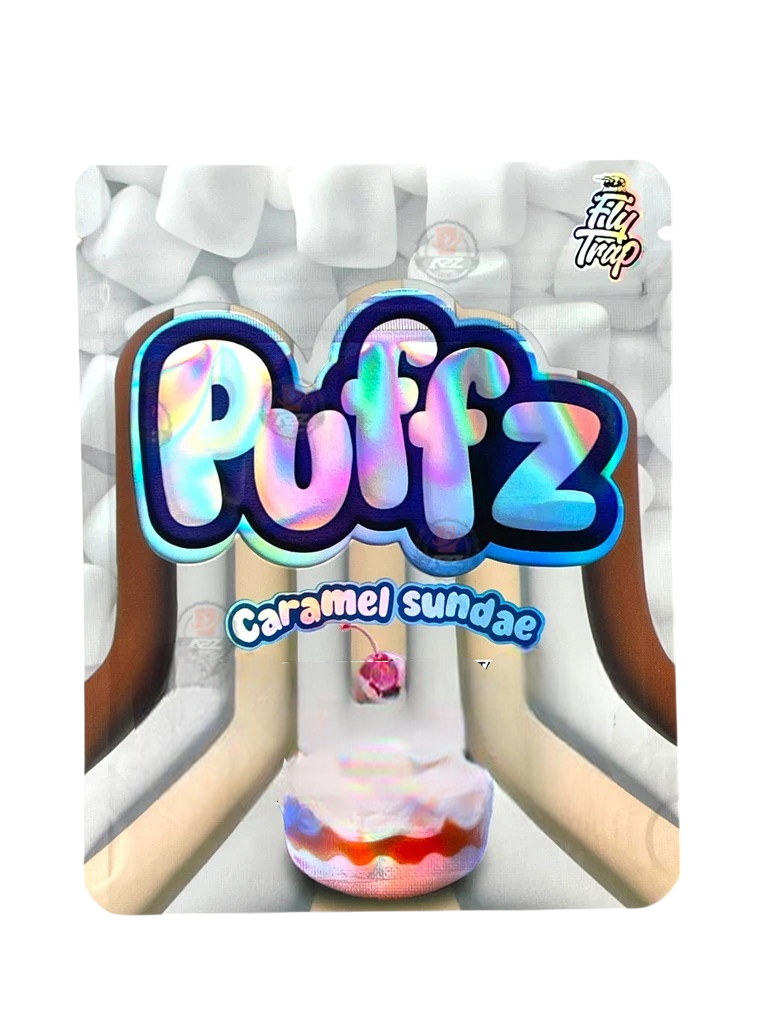 Puffz Caramel Sundae Mylar Bag 3.5g Fly Trap