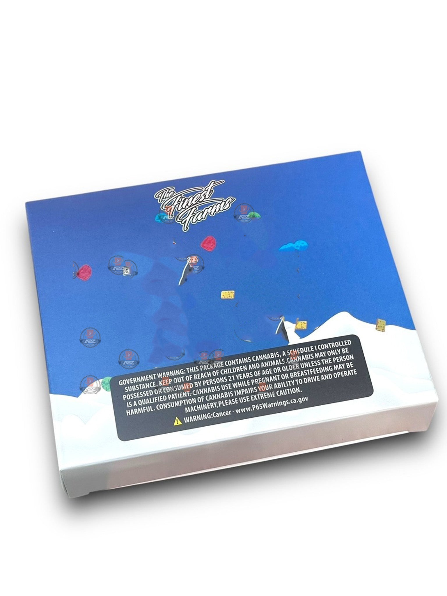 Crunch Berriez Mylar Bags with Boxes 3.5g Box Packaging Holographic