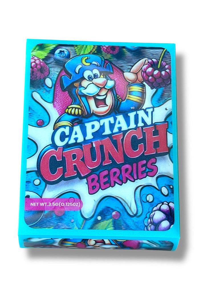 Captain Berries 3D Box and Bags 3.5g Box Packaging Holographic